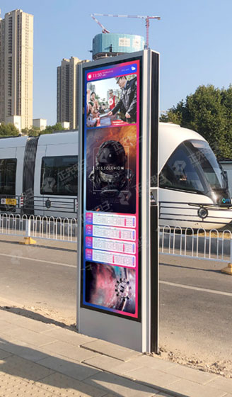 武汉全面屏电子站牌