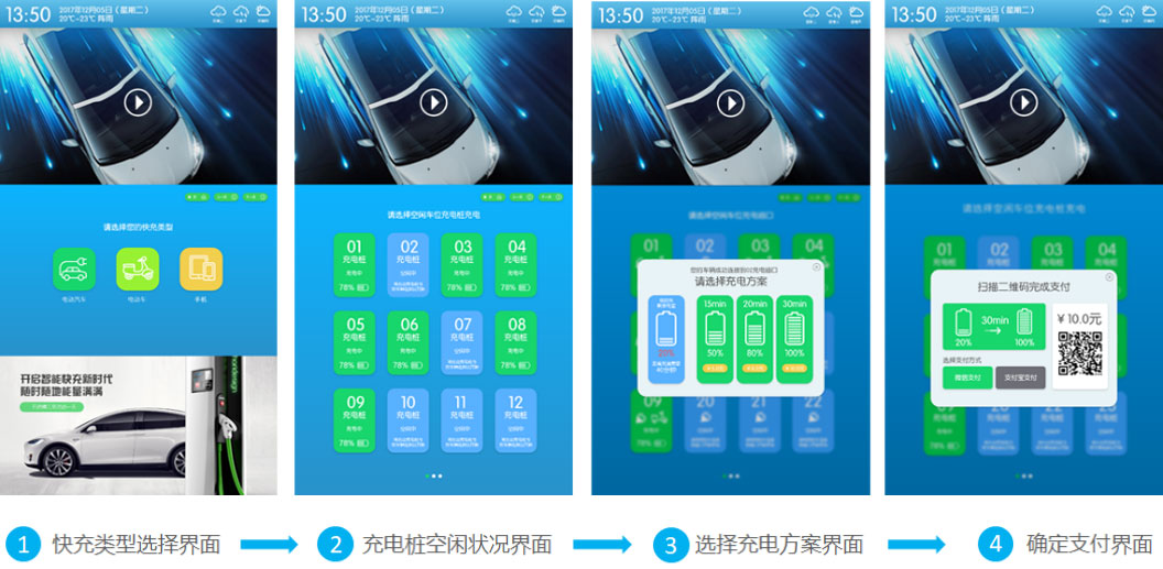 手触即可完成简单操作